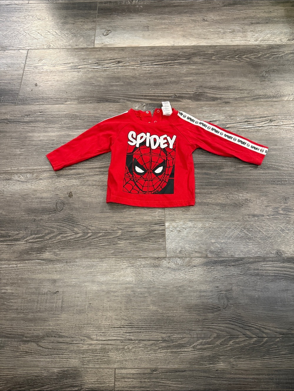Marvel Spider-Man Long Sleeve Size 3-6M